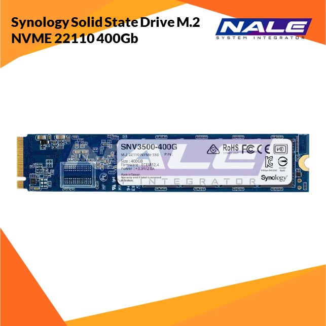 SNV3500-400G Synology Solid State Drive M.2 NVME 22110 400Gb (SNV3500-400G) - Gambar 1