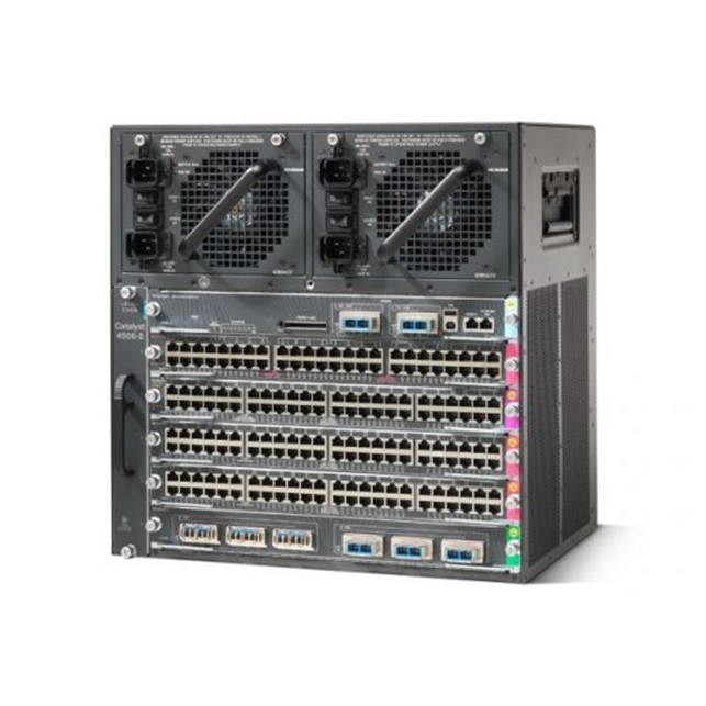 WS-C4506-E Cisco Catalyst switch 4500 Chassis (6-Slot),fan, no p/s (WS-C4506) - Gambar 1